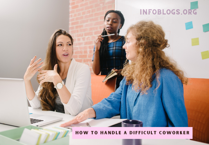 how to handle a difficult coworker